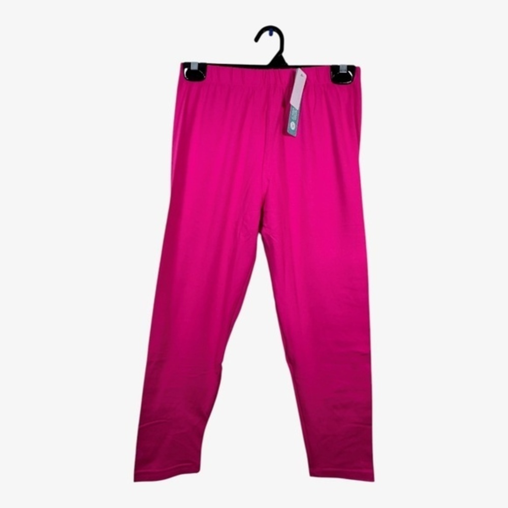 Sweet Legs Leggings Womens One Size Fuschia Pink Soft Comfy Yoga